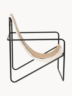 Sillones De Jardín|Sillones De Jardí­N></noscript>Ferm Living Sillón Desert Tejido blanco Off White, beige, negro