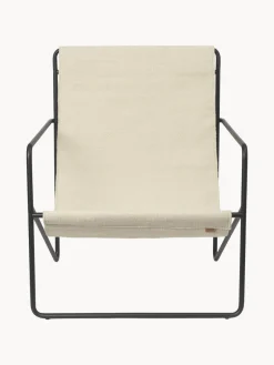 Sillones De Jardín|Sillones De Jardí­N></noscript>Ferm Living Sillón Desert Tejido beige claro, negro