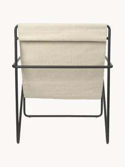 Sillones De Jardín|Sillones De Jardí­N></noscript>Ferm Living Sillón Desert Tejido beige claro, negro
