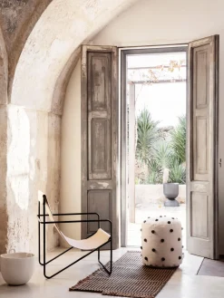 Sillones De Jardín|Sillones De Jardí­N></noscript>Ferm Living Sillón Desert Tejido beige claro, negro