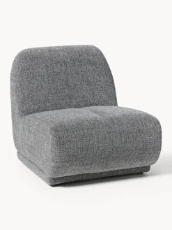 Sillones Pequeños|Sillones>Westwing Collection Sillón Emie Tejido gris