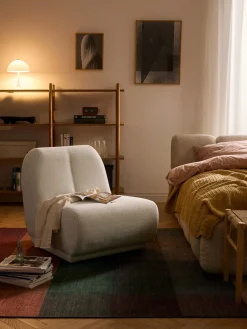 Sillones Pequeños|Sillones>Westwing Collection Sillón Emie Tejido blanco Off White