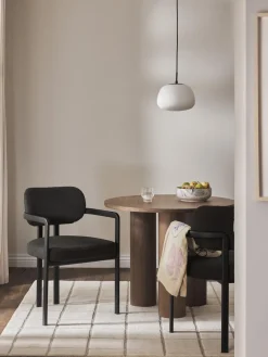 Clearance Sillón en tejido bouclé Adrien Sillas Con Reposabrazos|Sillas