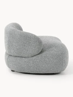 Butacas|Sillones></noscript>Westwing Collection Sillón en tejido bouclé Alba Bouclé gris