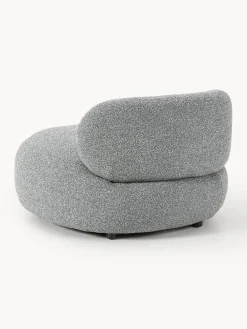 Butacas|Sillones></noscript>Westwing Collection Sillón en tejido bouclé Alba Bouclé gris