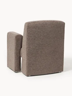 Outlet Sillón en tejido bouclé Aven Sillones Pequeños|Sillones