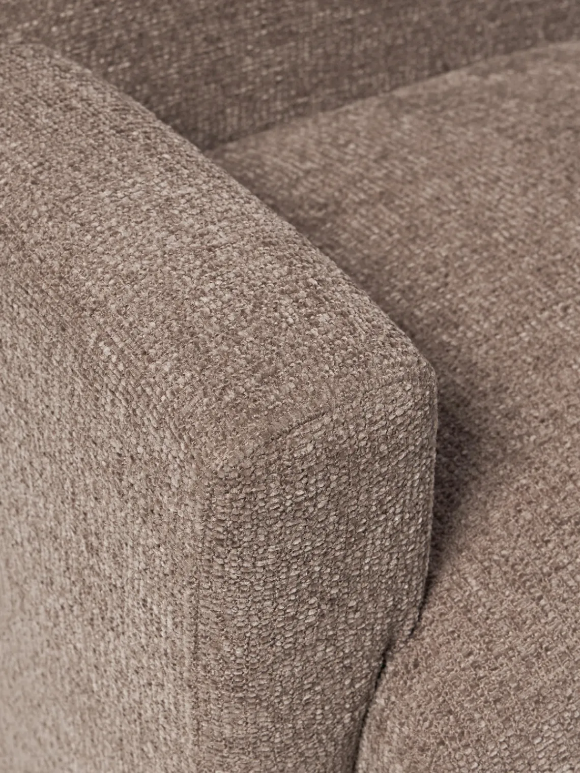 Outlet Sillón en tejido bouclé Aven Sillones Pequeños|Sillones