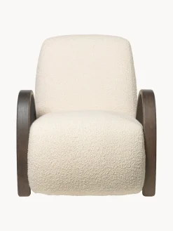 Best Sillón en tejido bouclé Buur Sillones Pequeños|Sillones