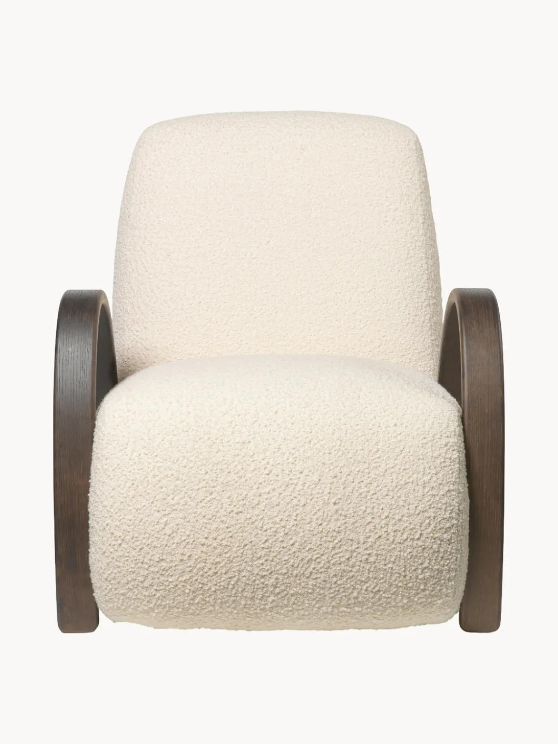 Best Sillón en tejido bouclé Buur Sillones Pequeños|Sillones