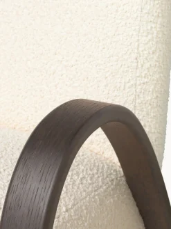 Best Sillón en tejido bouclé Buur Sillones Pequeños|Sillones