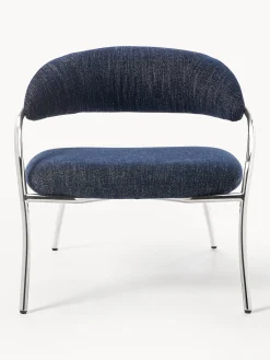 Clearance Sillón en tejido bouclé Dodo Sillones Pequeños|Sillones