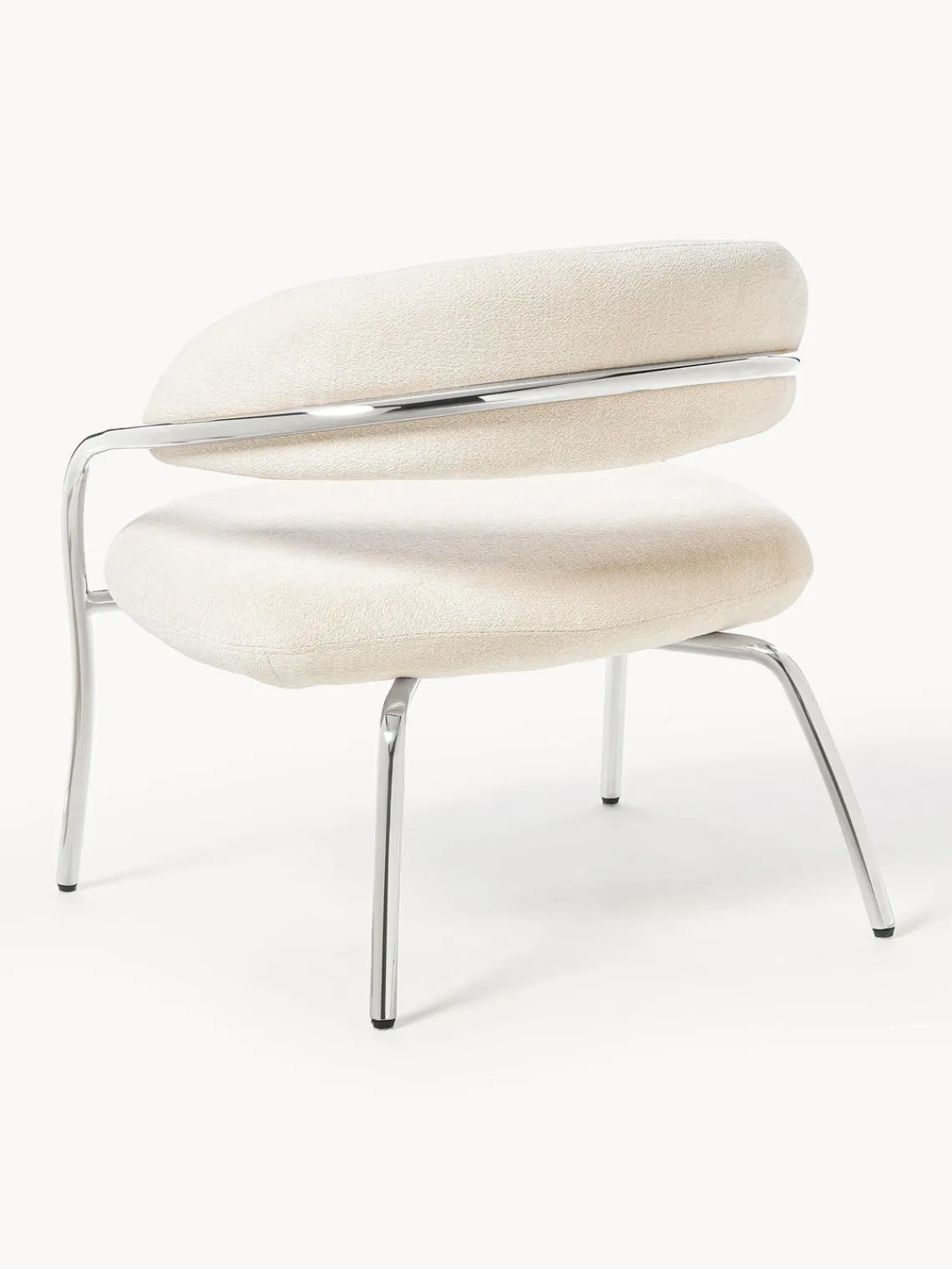 New Sillón en tejido bouclé Dodo Sillones Pequeños|Sillones