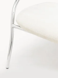 New Sillón en tejido bouclé Dodo Sillones Pequeños|Sillones