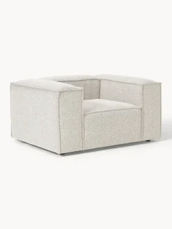 Clearance Sillón en tejido bouclé Lennon Butacas|Sillones
