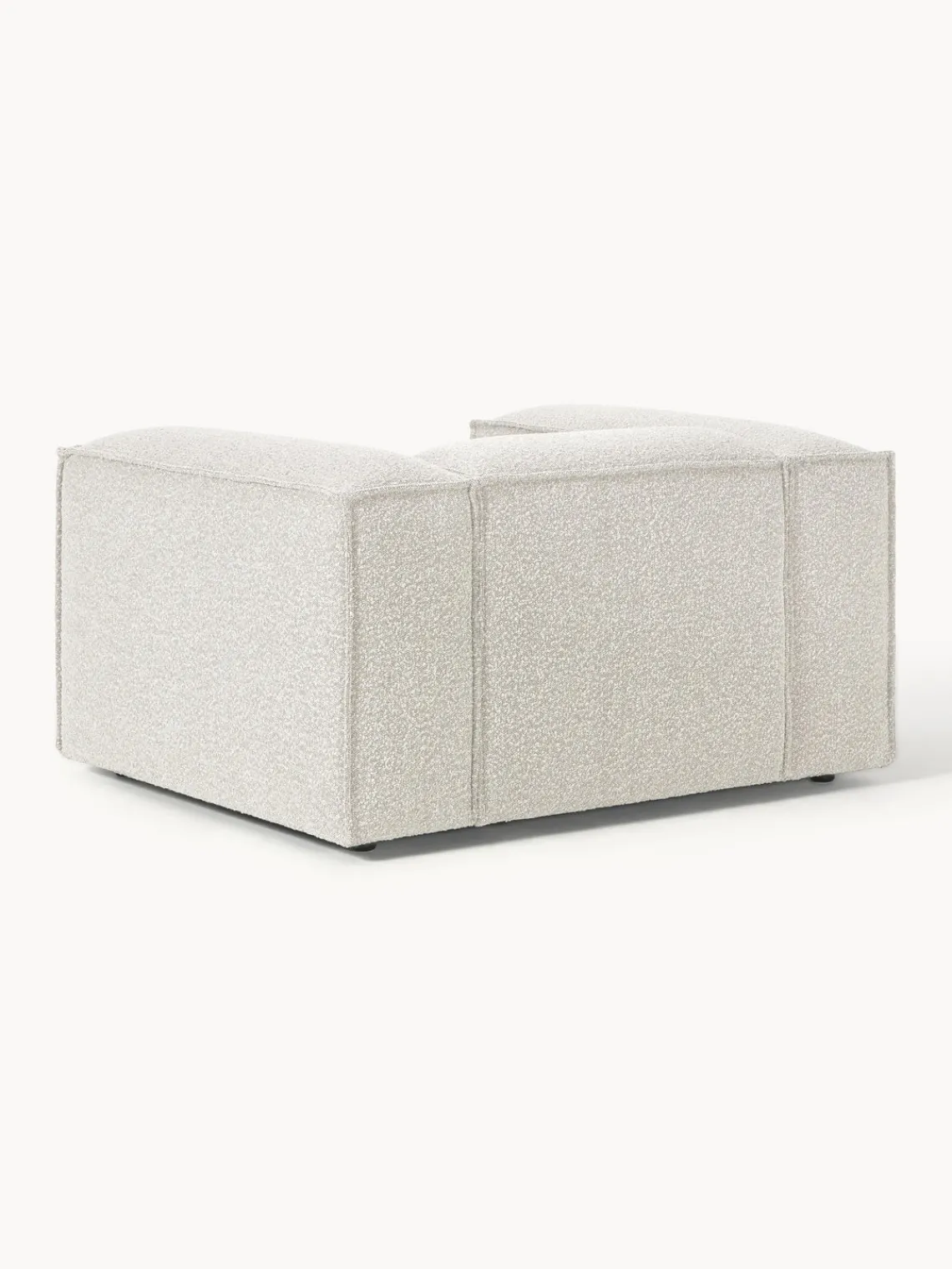 Clearance Sillón en tejido bouclé Lennon Butacas|Sillones