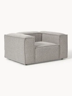 Butacas|Sillones>Westwing Collection Sillón en tejido bouclé Lennon Bouclé gris pardo
