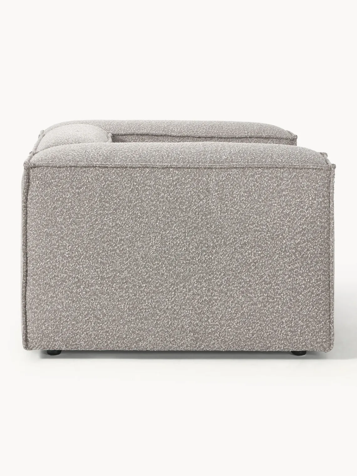 Butacas|Sillones>Westwing Collection Sillón en tejido bouclé Lennon Bouclé gris pardo