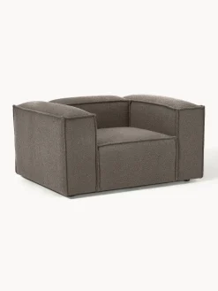 Butacas|Sillones>Westwing Collection Sillón en tejido bouclé Lennon Bouclé greige