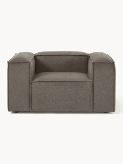 Butacas|Sillones></noscript>Westwing Collection Sillón en tejido bouclé Lennon Bouclé greige