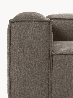 Butacas|Sillones></noscript>Westwing Collection Sillón en tejido bouclé Lennon Bouclé greige