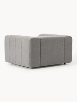 Butacas|Sillones></noscript>Westwing Collection Sillón en tejido bouclé Lena Bouclé gris