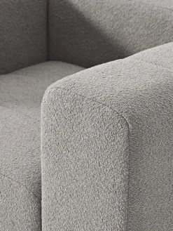 Butacas|Sillones></noscript>Westwing Collection Sillón en tejido bouclé Lena Bouclé gris