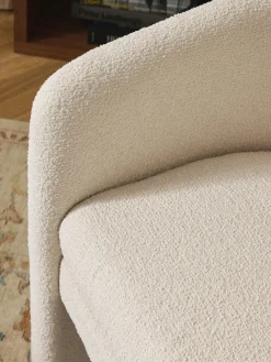Hot Sillón en tejido bouclé Mairo Sillones Pequeños|Sillones