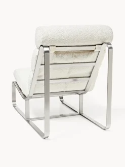 Sillones Pequeños|Sillones></noscript>Westwing Collection Sillón en tejido bouclé Pavlos