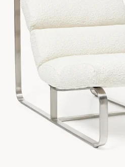 Sillones Pequeños|Sillones></noscript>Westwing Collection Sillón en tejido bouclé Pavlos