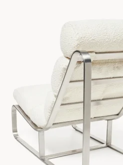 Sillones Pequeños|Sillones></noscript>Westwing Collection Sillón en tejido bouclé Pavlos