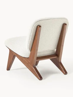 Outlet Sillón en tejido bouclé Shenay Sillones Pequeños|Sillones