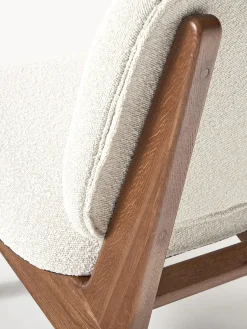 Outlet Sillón en tejido bouclé Shenay Sillones Pequeños|Sillones