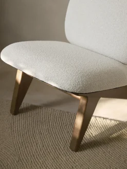 Outlet Sillón en tejido bouclé Shenay Sillones Pequeños|Sillones