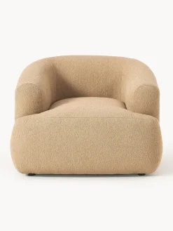 Hot Sillón en tejido bouclé Sofia Butacas|Sillones