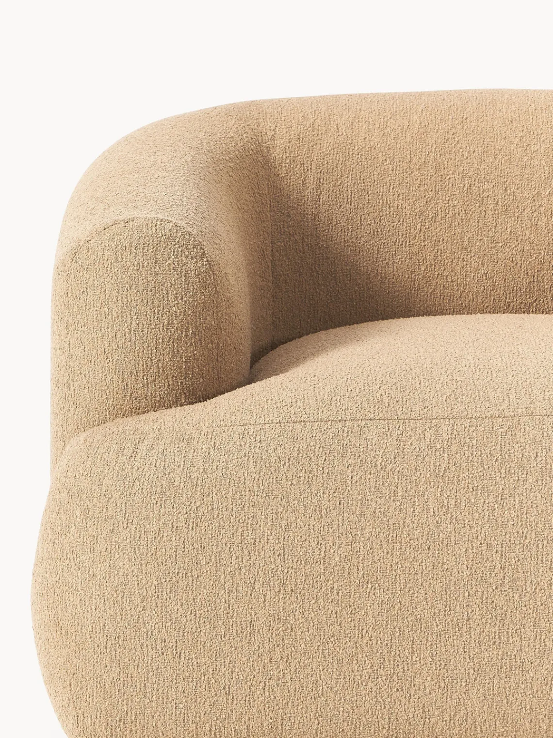 Hot Sillón en tejido bouclé Sofia Butacas|Sillones
