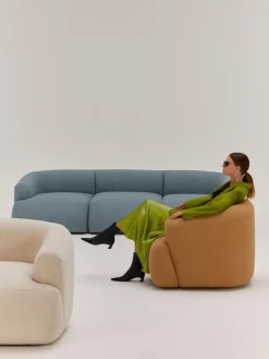 Discount Sillón en tejido bouclé Sofia Butacas|Sillones