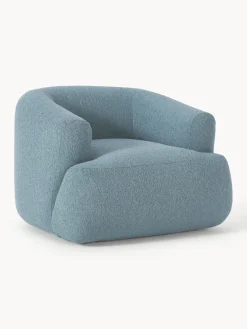 Hot Sillón en tejido bouclé Sofia Butacas|Sillones