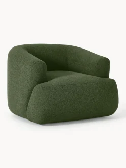 Hot Sillón en tejido bouclé Sofia Butacas|Sillones