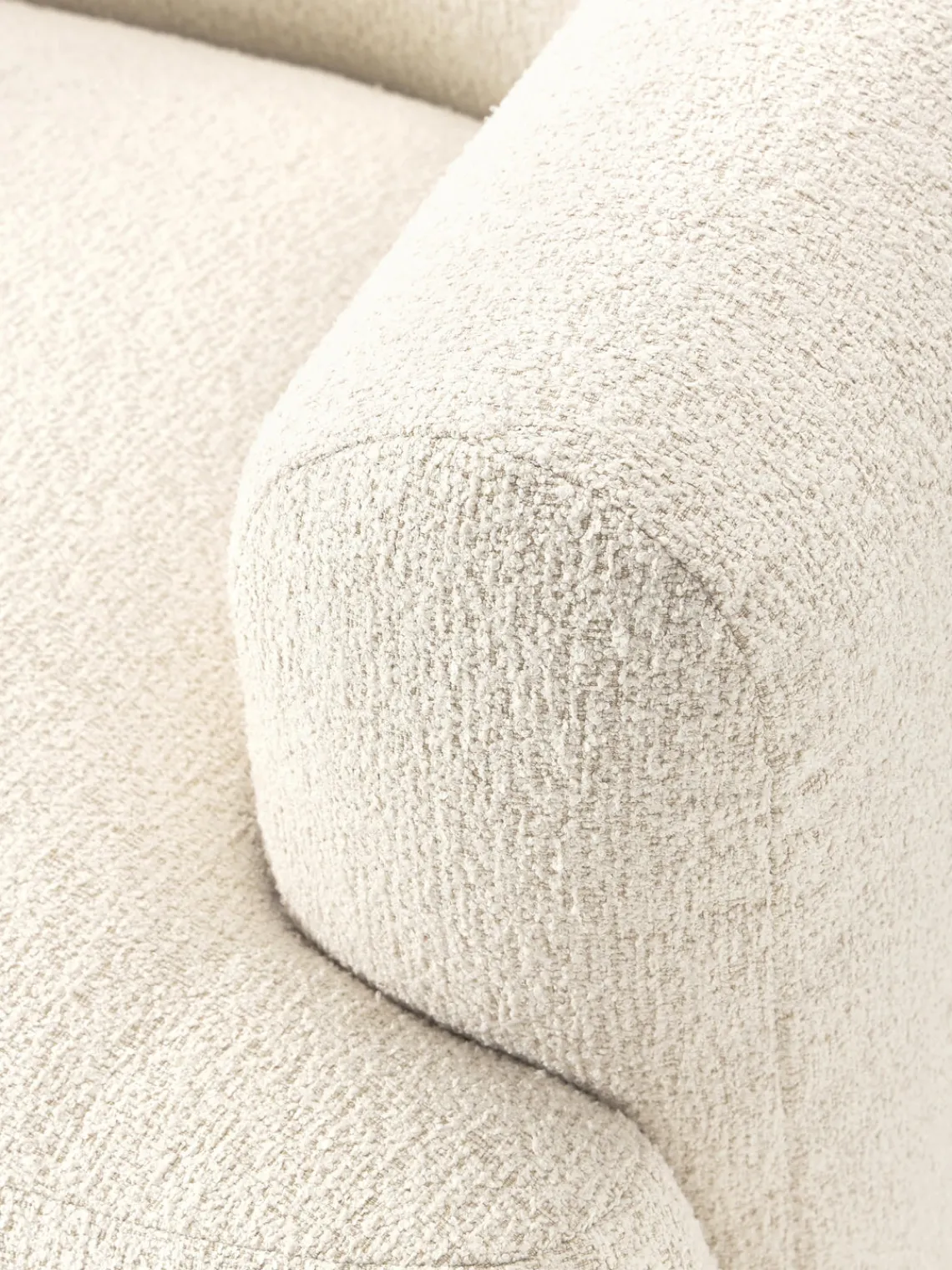 Online Sillón en tejido bouclé Sofia Butacas|Sillones