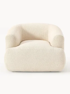 Clearance Sillón en tejido bouclé Sofia Butacas|Sillones