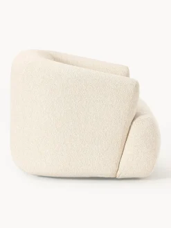 Clearance Sillón en tejido bouclé Sofia Butacas|Sillones