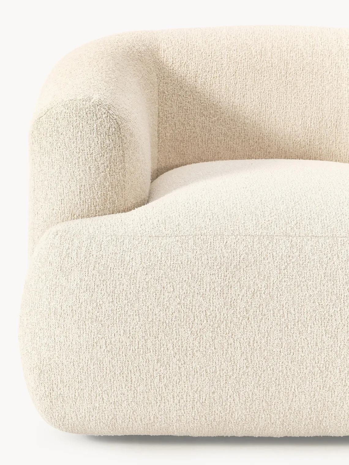 Clearance Sillón en tejido bouclé Sofia Butacas|Sillones
