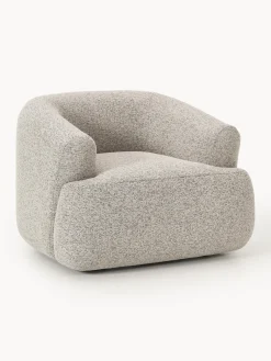 Sale Sillón en tejido bouclé Sofia Butacas|Sillones