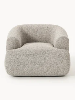 Sale Sillón en tejido bouclé Sofia Butacas|Sillones