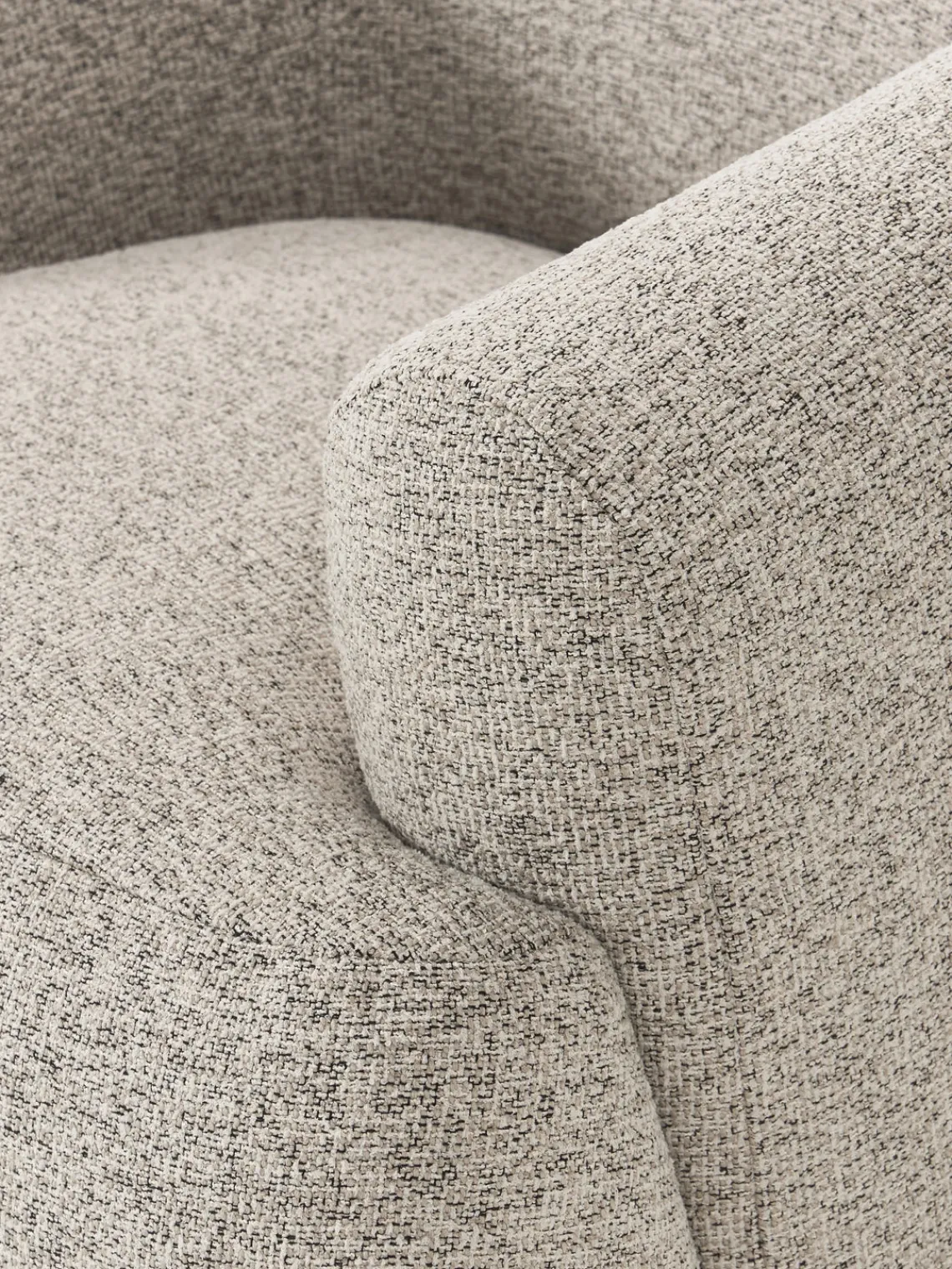 Sale Sillón en tejido bouclé Sofia Butacas|Sillones