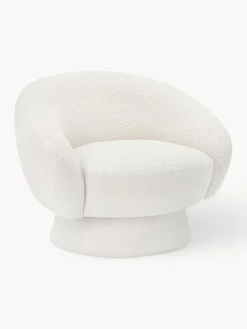 Sillones Pequeños|Sillones>Bloomingville Sillón en tejido bouclé Ted