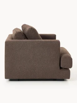 Butacas|Sillones></noscript>Westwing Collection Sillón en tejido bouclé Tribeca Bouclé marrón oscuro