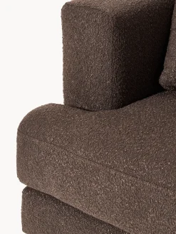 Butacas|Sillones></noscript>Westwing Collection Sillón en tejido bouclé Tribeca Bouclé marrón oscuro