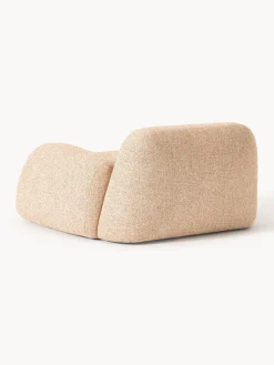 Outlet Sillón en tejido bouclé Wolke Sillones Pequeños|Sillones