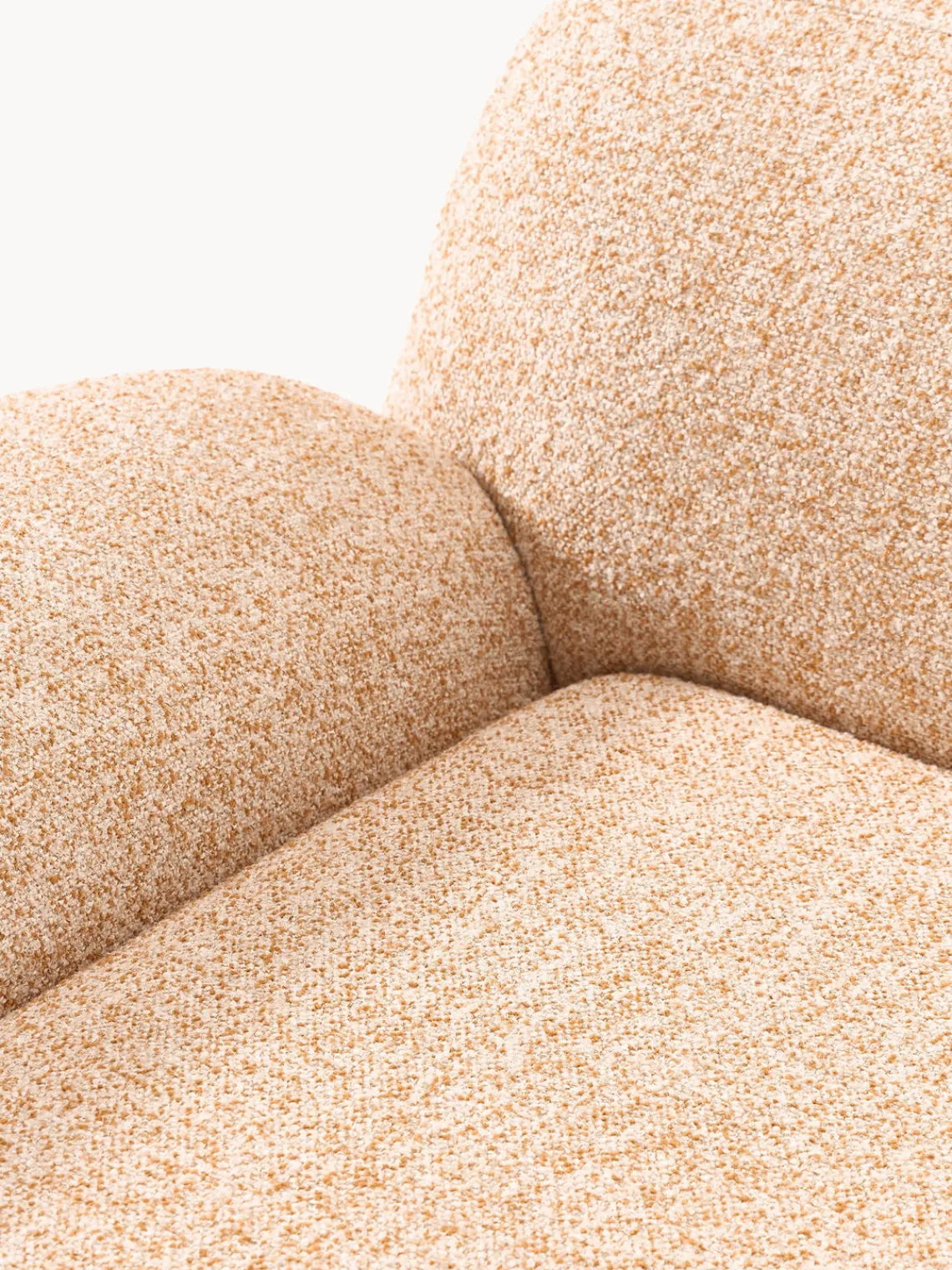Outlet Sillón en tejido bouclé Wolke Sillones Pequeños|Sillones